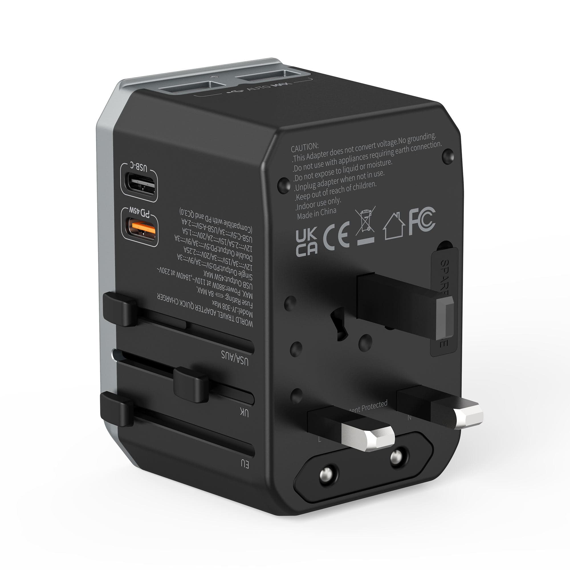 Universal Travel Adapter - 2