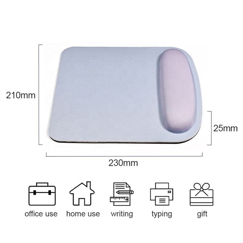 แผ่นรองเมาส์เพื่อสุขภาพ รุ่นรองข้อมือ (Ergonomic Mouse Pad with Wrist Support) - 3