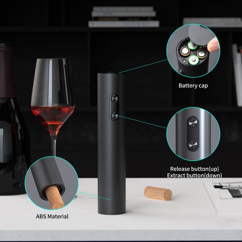 ชุดที่เปิดไวน์ไฟฟ้า (Electric Wine Opener Set) - 2