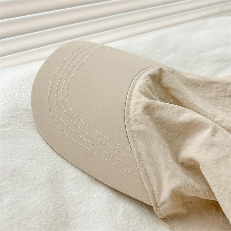 หมวกแก๊ปพร้อมผ้าคลุมกันแดด (Sun Protection Cap with Neck Flap) - 3