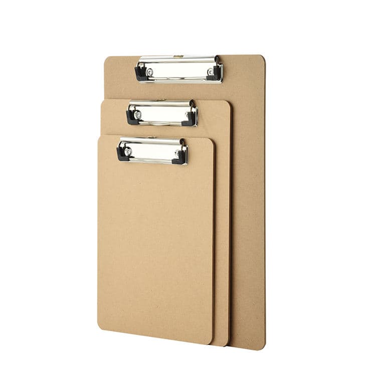 คลิปบอร์ดไม้ (Wooden Clipboard)