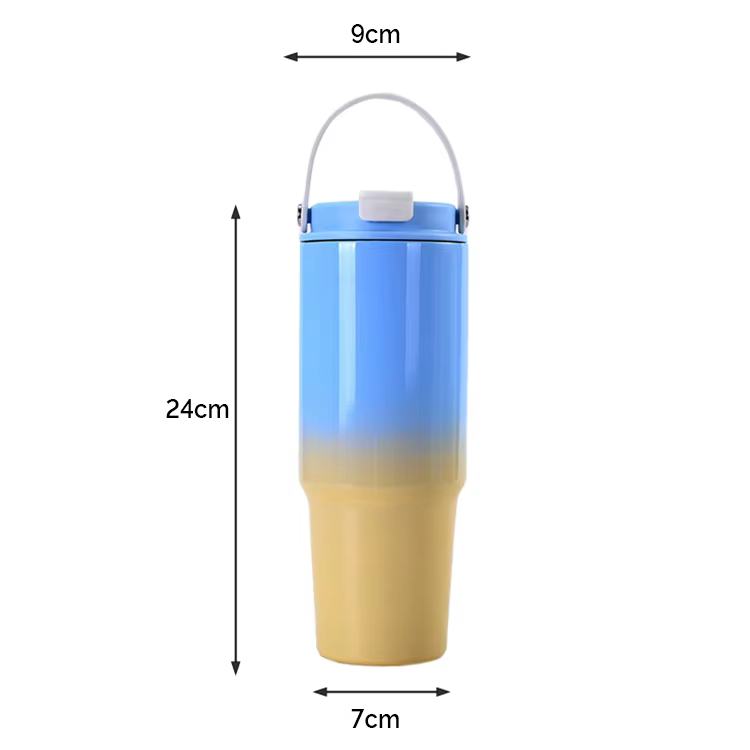 แก้วน้ำสแตนเลส 30 oz - 7