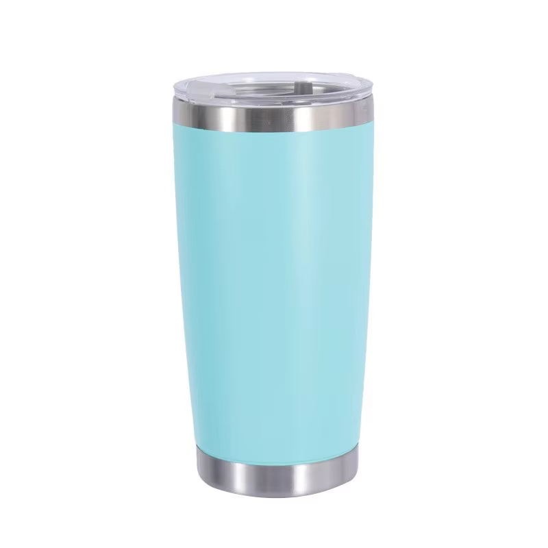 แก้วกาแฟสแตนเลสพร้อมฝาปิด 600 ml - 2