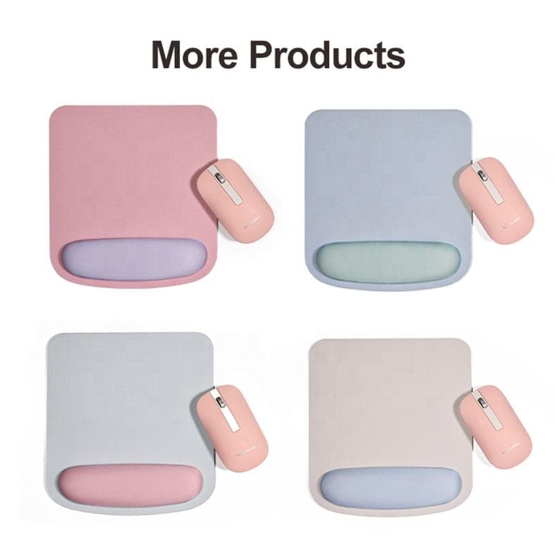 แผ่นรองเมาส์เพื่อสุขภาพ รุ่นรองข้อมือ (Ergonomic Mouse Pad with Wrist Support)
